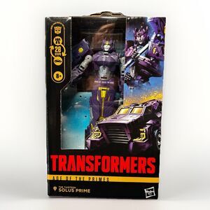 Transformers Solus Prime Figure Age of the Primes Hasbro COMPLETE
